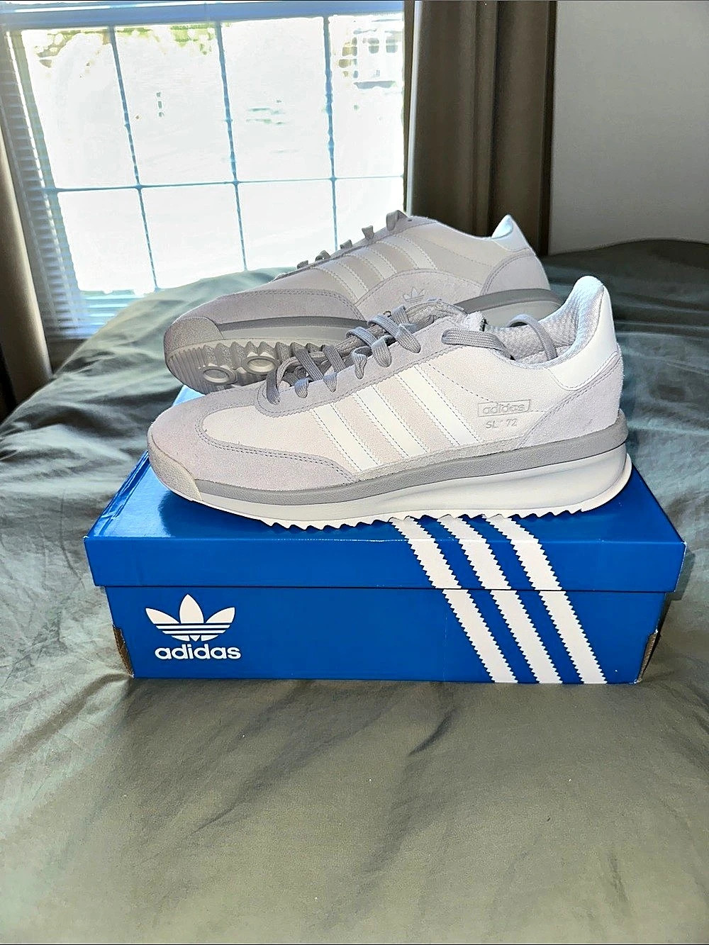 Adidas m SL 72 OG Grey Off White Sneakers